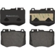 Purchase Top-Quality BREMBO - P50145 - Front Brake Pads pa5