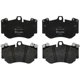 Purchase Top-Quality BREMBO - P65016 - Front Brake Pads pa1