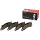 Purchase Top-Quality BREMBO - P65025 - Front Brake Pads pa2