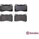 Purchase Top-Quality Front Premium Semi Metallic Pads by BREMBO - P09004 pa4