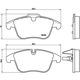 Purchase Top-Quality Plaquettes avant semi-métallique de qualité supérieur by BREMBO - P36022 pa5