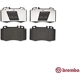 Purchase Top-Quality Plaquettes avant semi-métallique de qualité supérieur by BREMBO - P50041 pa6