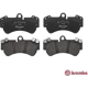 Purchase Top-Quality Front Premium Semi Metallic Pads by BREMBO - P85069 pa6