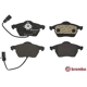 Purchase Top-Quality Front Premium Semi Metallic Pads by BREMBO - P85085 pa7