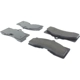 Purchase Top-Quality Front Premium Semi Metallic Pads by CENTRIC PARTS - 300.00080 pa4