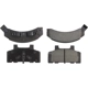 Purchase Top-Quality Plaquettes avant semi-métallique de qualité supérieur de CENTRIC PARTS - 300.02150 pa6