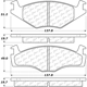 Purchase Top-Quality Front Premium Semi Metallic Pads by CENTRIC PARTS - 300.02800 pa10