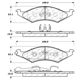 Purchase Top-Quality Plaquettes avant semi-métallique de qualité supérieur by CENTRIC PARTS - 300.03240 pa8