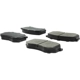 Purchase Top-Quality Front Premium Semi Metallic Pads by CENTRIC PARTS - 300.03890 pa4