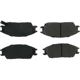 Purchase Top-Quality Front Premium Semi Metallic Pads by CENTRIC PARTS - 300.04400 pa1