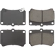 Purchase Top-Quality Front Premium Semi Metallic Pads by CENTRIC PARTS - 300.04660 pa1