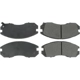 Purchase Top-Quality Front Premium Semi Metallic Pads by CENTRIC PARTS - 300.04700 pa2