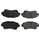 Purchase Top-Quality Front Premium Semi Metallic Pads by CENTRIC PARTS - 300.04760 pa6