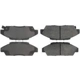 Purchase Top-Quality Front Premium Semi Metallic Pads by CENTRIC PARTS - 300.04960 pa3