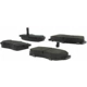 Purchase Top-Quality CENTRIC PARTS - 300.05100 - Front and Rear Disc Brake Pad Set pa1