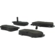 Purchase Top-Quality CENTRIC PARTS - 300.05100 - Front and Rear Disc Brake Pad Set pa4