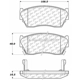 Purchase Top-Quality CENTRIC PARTS - 300.05100 - Front and Rear Disc Brake Pad Set pa7