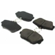 Purchase Top-Quality Front Premium Semi Metallic Pads by CENTRIC PARTS - 300.05980 pa1