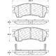 Purchase Top-Quality Front Premium Semi Metallic Pads by CENTRIC PARTS - 300.06370 pa1