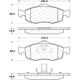 Purchase Top-Quality Plaquettes avant semi-métallique de qualité supérieur by CENTRIC PARTS - 300.06480 pa11