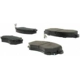 Purchase Top-Quality Front Premium Semi Metallic Pads by CENTRIC PARTS - 300.07000 pa7