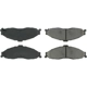 Purchase Top-Quality Front Premium Semi Metallic Pads by CENTRIC PARTS - 300.07490 pa2
