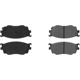 Purchase Top-Quality Front Premium Semi Metallic Pads by CENTRIC PARTS - 300.07550 pa1