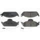 Purchase Top-Quality Front Premium Semi Metallic Pads by CENTRIC PARTS - 300.07600 pa3