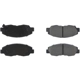 Purchase Top-Quality CENTRIC PARTS - 300.07641 - Front Disc Brake Pad Set pa12