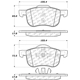 Purchase Top-Quality Plaquettes avant semi-métallique de qualité supérieur by CENTRIC PARTS - 300.07940 pa5