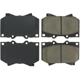 Purchase Top-Quality Front Premium Semi Metallic Pads by CENTRIC PARTS - 300.08120 pa5
