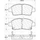 Purchase Top-Quality Plaquettes avant semi-métallique de qualité supérieur by CENTRIC PARTS - 300.08220 pa8