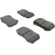 Purchase Top-Quality Front Premium Semi Metallic Pads by CENTRIC PARTS - 300.08470 pa3