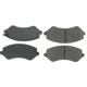 Purchase Top-Quality Front Premium Semi Metallic Pads by CENTRIC PARTS - 300.08560 pa6