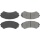 Purchase Top-Quality Front Premium Semi Metallic Pads by CENTRIC PARTS - 300.08670 pa1