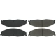 Purchase Top-Quality Front Premium Semi Metallic Pads by CENTRIC PARTS - 300.09210 pa6