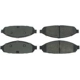 Purchase Top-Quality Front Premium Semi Metallic Pads by CENTRIC PARTS - 300.09310 pa8