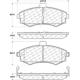 Purchase Top-Quality Plaquettes avant semi-m�tallique de qualit� sup�rieur by CENTRIC PARTS - 300.09410 pa4