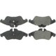 Purchase Top-Quality Front Premium Semi Metallic Pads by CENTRIC PARTS - 300.09500 pa1