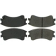 Purchase Top-Quality Front Premium Semi Metallic Pads by CENTRIC PARTS - 300.09570 pa8
