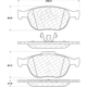 Purchase Top-Quality Plaquettes avant semi-métallique de qualité supérieur par CENTRIC PARTS - 300.09700 pa7