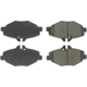 Purchase Top-Quality Front Premium Semi Metallic Pads by CENTRIC PARTS - 300.09870 pa4
