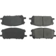 Purchase Top-Quality Front Premium Semi Metallic Pads by CENTRIC PARTS - 300.10050 pa1