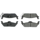 Purchase Top-Quality Front Premium Semi Metallic Pads by CENTRIC PARTS - 300.10130 pa5