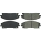 Purchase Top-Quality Front Premium Semi Metallic Pads by CENTRIC PARTS - 300.10560 pa6