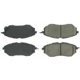 Purchase Top-Quality Front Premium Semi Metallic Pads by CENTRIC PARTS - 300.10780 pa8