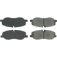 Purchase Top-Quality Front Premium Semi Metallic Pads by CENTRIC PARTS - 300.10980 pa4
