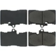 Purchase Top-Quality Front Premium Semi Metallic Pads by CENTRIC PARTS - 300.11180 pa3