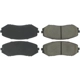 Purchase Top-Quality Front Premium Semi Metallic Pads by CENTRIC PARTS - 300.11880 pa4
