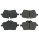 Purchase Top-Quality Front Premium Semi Metallic Pads by CENTRIC PARTS - 300.12040 pa1